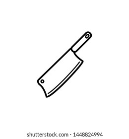 knife icon design template trendy