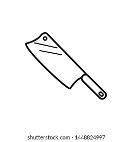 knife icon design template trendy