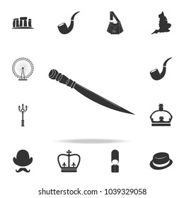 knife icon. Detailed set of United Kingdom culture icons. Premium quality graphic design. One of the collection icons for websites, web design, mobile app on white background