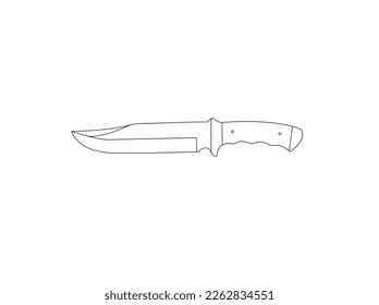 
Knife Icon. Editable Stroke Simple Design. Icon Of Hunting Knife. Editable Outline With Color Fill Design. Cook Knife Stroke Icon PNG and SVG. Pin on Merchandise Design Display Ideas .