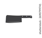 Knife icon flat design template