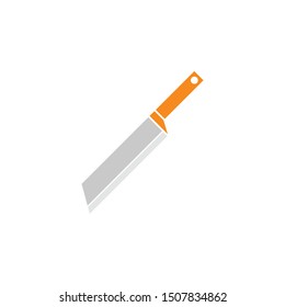 Knife icon. Flat illustration of knife vector. knife vector and symbol