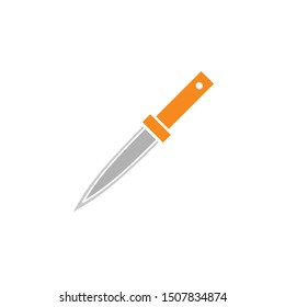 Knife icon. Flat illustration of knife vector. knife vector and symbol