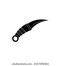 Knife icon flat style isolated. Vector