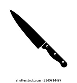 Knife icon. flat symbol. vector illustration