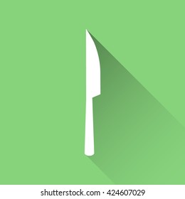 knife icon. flat knife icon. knife vector