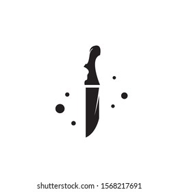 Knife icon illustration design - Vector