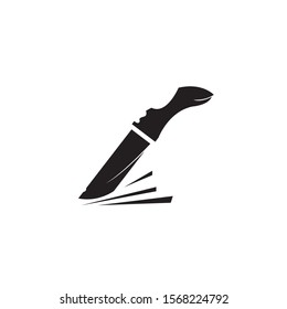 Knife icon illustration design - Vector