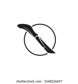 Knife icon illustration design - Vector