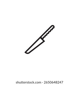 Icono de cuchillo Ilustración Elemento Diseño