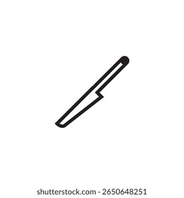 knife icon illustration element design