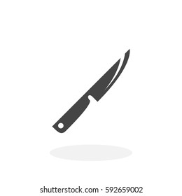 Knife icon illustration isolated on white background sign symbol. Knife vector logo. Modern vector pictogram for web graphics - stock vector