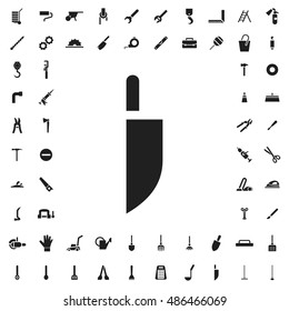 Knife icon illustration isolated vector sign symbol