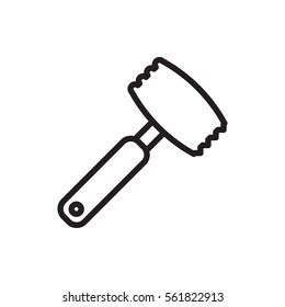 knife icon illustration isolated vector sign symbol