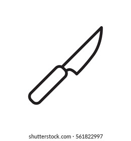 knife icon illustration isolated vector sign symbol