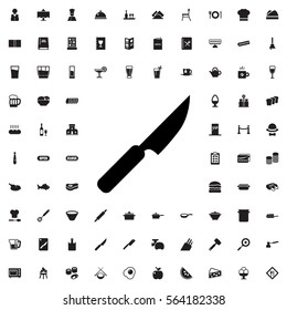 knife icon illustration isolated vector sign symbol