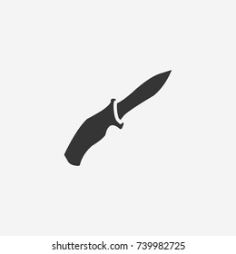 Knife icon illustration isolated vector sign symbol