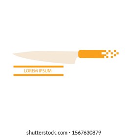 Knife icon illustration sign symbol. Knife vector logo. 