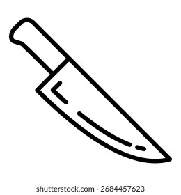 Icono de cuchillo Ilustración Vector Colección