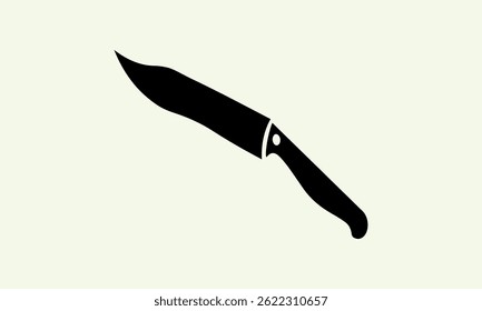 Illustratorvektor des Messersymbols. Folge 8