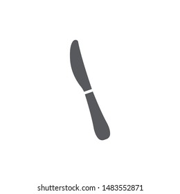 Knife icon isolated on white background. Restaurant symbol modern, simple, vector, icon for website design, mobile app, ui. Vector Illustration