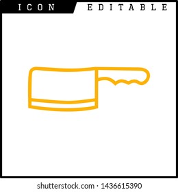 knife icon isolated sign symbol vector illustration - vector 