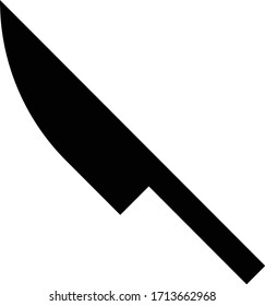 knife icon isolated vector illustration