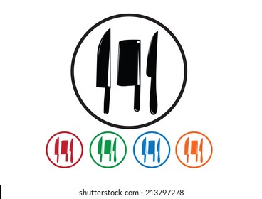Knife icon Kitchen Knives