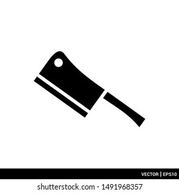 Knife icon. Kitchen utensils icon. Vector illustration logo template. EPS 10