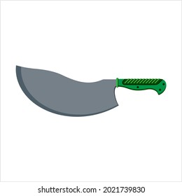 Knife Icon, Kitchen Knife Vector Art Illustration
