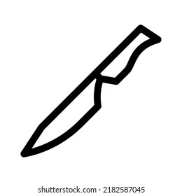 knife icon or logo isolated sign symbol vector illustration - high quality black style vector icons

