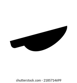 knife icon or logo isolated sign symbol vector illustration - high quality black style vector icons
