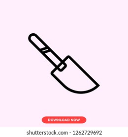 Knife icon modern vector style