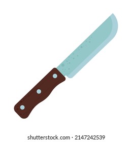 knife icon on white background