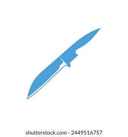 Knife icon on white background. Vector illustration in trendy flat style