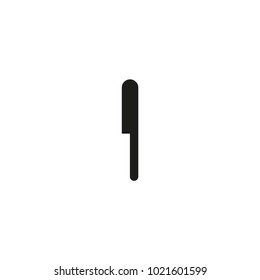 knife icon. sign design