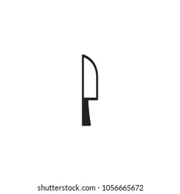 knife icon. sign design