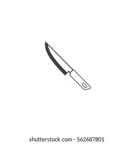 knife icon. sign design