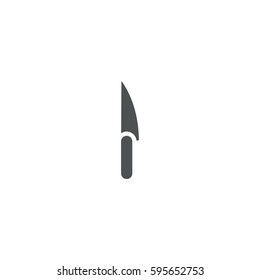 knife icon. sign design