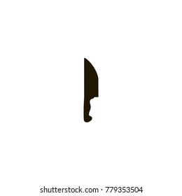 knife icon. sign design