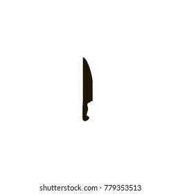 knife icon. sign design