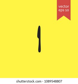knife. knife icon. sign design. Vector EPS 10.