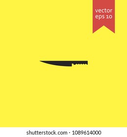 knife. knife icon. sign design. Vector EPS 10