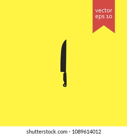knife. knife icon. sign design. Vector EPS 10