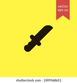 knife. knife icon. sign design. Vector EPS 10.