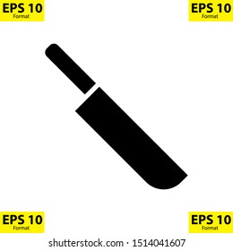 knife icon is a simple icon, Compatible for any company.