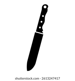 knife icon, simple flat style, illustration, logo sign symbol pictogram template, for ui or ux isolated on white for mobile app, editable