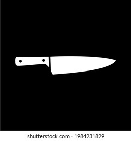 
Símbolo de icono de cuchillo. Ilustración vectorial