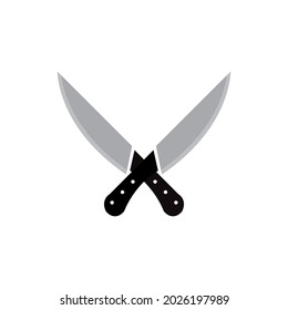 Knife icon symbol. vector illustration
