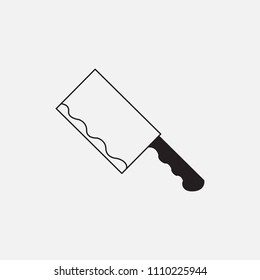 knife icon template design